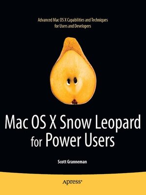 cover image of Mac OS X Snow Leopard for Power Users